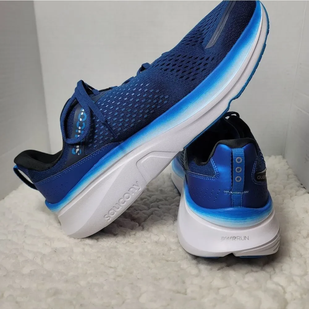 Saucony Guide 17 Men’s 14W Blue Running Shoes Stability S20937-106 New